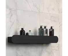 Vonios kambario lentynėlė Rea SF03, 60 cm, Juodas matt