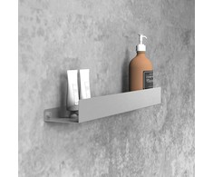Vonios kambario lentynėlė Rea SF04, 60 cm, Brushed Steel