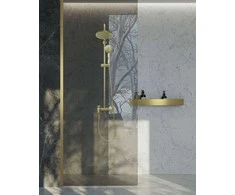Vonios kambario lentynėlė Rea SF04, 60 cm, Gold brushed