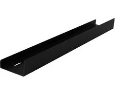 Vonios kambario lentynėlė Rea SF04, 60 cm, Juodas matt