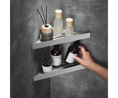 Vonios kambario lentynėlė Rea SF07, Brushed Steel