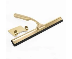Vonios kambario stiklo valytuvas REA, Brushed Gold