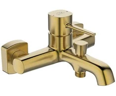 Vonios maišytuvas Laveo Pola, Brushed Gold