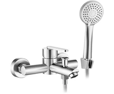 Vonios maišytuvas su dušo komplektu REA Ontario, Brushed Nickel
