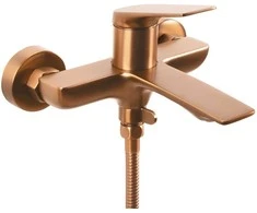 Vonios maišytuvas su dušo komplektu REA Avalon, Brushed Copper
