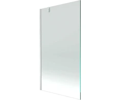 Vonios sienelė Mexen Next I, Baltas/Transparent, 90 x 150 cm