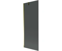 Vonios sienelė Mexen Next I, Gold/grafito stiklas, 70 x 150 cm