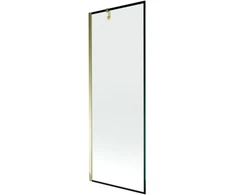 Vonios sienelė Mexen Next I, Gold/Juodas frame, 70 x 150 cm