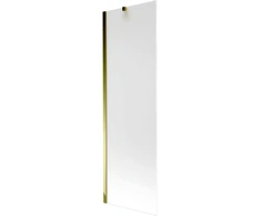 Vonios sienelė Mexen Next I, Gold/matinis stiklas, 60 x 150 cm