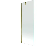Vonios sienelė Mexen Next I, Gold/Transparent, 70 x 150 cm