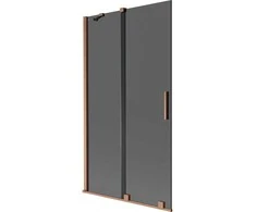 Vonios sienelė Mexen Velar, 100 x 150 cm, Brushed copper/Graphite
