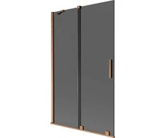 Vonios sienelė Mexen Velar, 110 x 150 cm, Brushed copper/Graphite