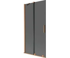 Vonios sienelė Mexen Velar, 95 x 150 cm, Brushed copper/Graphite