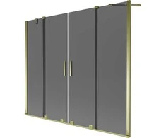 Vonios sienelė Mexen Velar Duo, 170 x 150 cm, Gold/Graphite