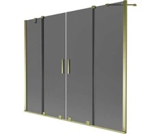 Vonios sienelė Mexen Velar Duo, 190 x 150 cm, Gold/Graphite