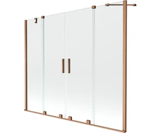 Vonios sienelė Mexen Velar Duo II, Brushed copper, 190 x 150 cm