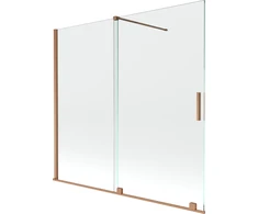 Vonios sienelė Mexen Velar II, Brushed copper, 170 x 150 cm