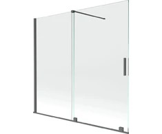 Vonios sienelė Mexen Velar II, Brushed gun pilka, 170 x 150 cm