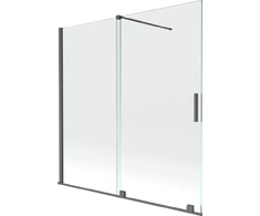 Vonios sienelė Mexen Velar II, Brushed gun pilka, 160 x 150 cm