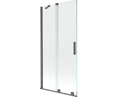Vonios sienelė Mexen Velar II, Brushed gun pilka, 95 x 150 cm