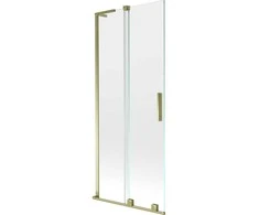 Vonios sienelė Mexen Velar L, 85 x 150 cm, Gold/Transparent