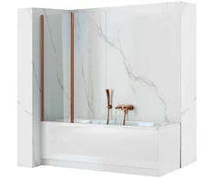 Vonios sienelė Rea Agat-2, 80 cm, Brushed Copper