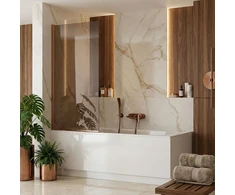 Vonios sienelė Rea Elegant, 80 cm, Brushed Copper