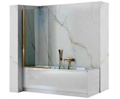 Vonios sienelė Rea Elegant, 80 cm, Gold