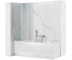 Vonios sienelė Rea Lagos Fix, 70 cm, Chrome