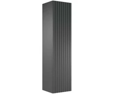 Vonios spintelė Besco Akya Linea, 130 x 33 x 30 cm, Gun Metal Matt