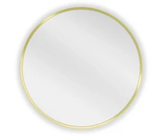 Vonios veidrodis Mexen Loft Round, 35 cm, Gold