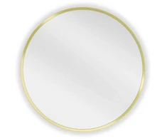 Vonios veidrodis Mexen Loft Round, 45 cm, Gold