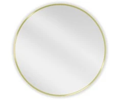 Vonios veidrodis Mexen Loft Round, 70 cm, Gold