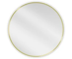 Vonios veidrodis Mexen Loft Round, 75 cm, Gold