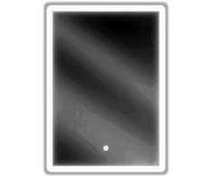 Vonios veidrodis Mexen Navia su LED apšvietimu ir šildymo kilimėliu, 50 x 70 cm