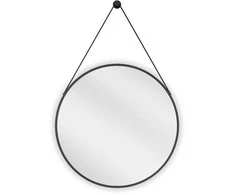 Vonios veidrodis Mexen String Juodas, 60 cm