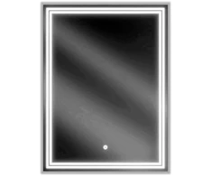 Vonios veidrodis Mexen Taco su LED apšvietimu ir šildymo kilimėliu, 60 x 80 cm