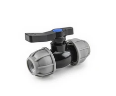 Vožtuvas Bradas PE vamzdžiams 32mm / 32mm, PN10