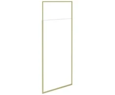 Walk-In dušo sienelė Besco Icon Gold, 110 x 200 cm