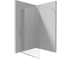 Walk-in dušo sienelė Deante Kerria Plus, 120 cm, Chrome