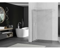 Walk-in dušo sienelė Mexen Kioto, Baltas, 90 x 200 cm