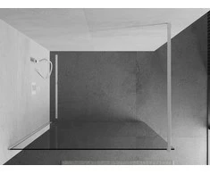 Walk-in dušo sienelė Mexen Kioto, Baltas, 50 x 200 cm