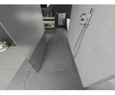 Walk-in dušo sienelė Mexen Kioto, Chrome, pusiau matinė, 110 x 200 cm