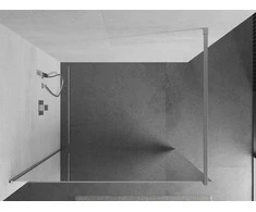 Walk-in dušo sienelė Mexen Kioto, veidrodinė, Chrome, 100 x 200 cm