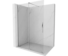 Walk-in dušo sienelė Mexen Velar, Chrome, 140 x 200 cm