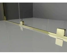 Walk-in dušo sienelė Mexen Velar, Gold, 130 x 200 cm