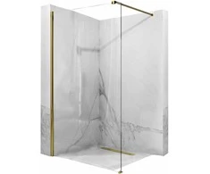 Walk-in dušo sienelė Rea Aero, Gold, 110 cm