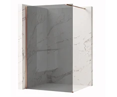 Walk-In dušo sienelė Rea Flexi, Pilkas / Brushed Copper, 110 cm