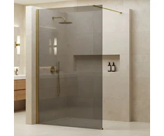 Walk-In dušo sienelė Rea Flexi, Pilkas / Gold, 80 cm