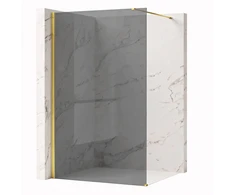 Walk-In dušo sienelė Rea Flexi, Pilkas / Gold, 80 cm